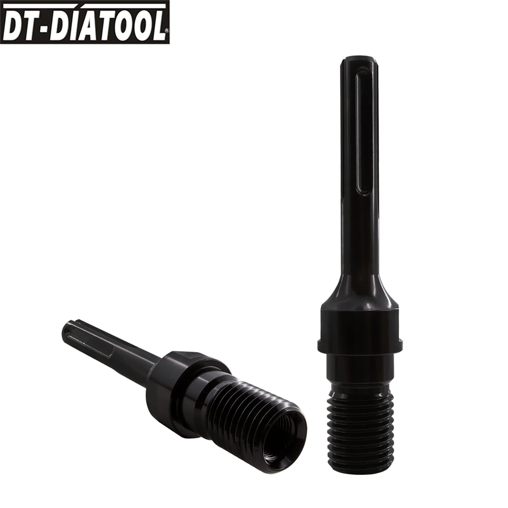 

DT-DIATOOL 2pcs 1 1/4"-7 UNC male thread to SDS-Max Shank 190mm Total Length Electric Hammer Drill Connector