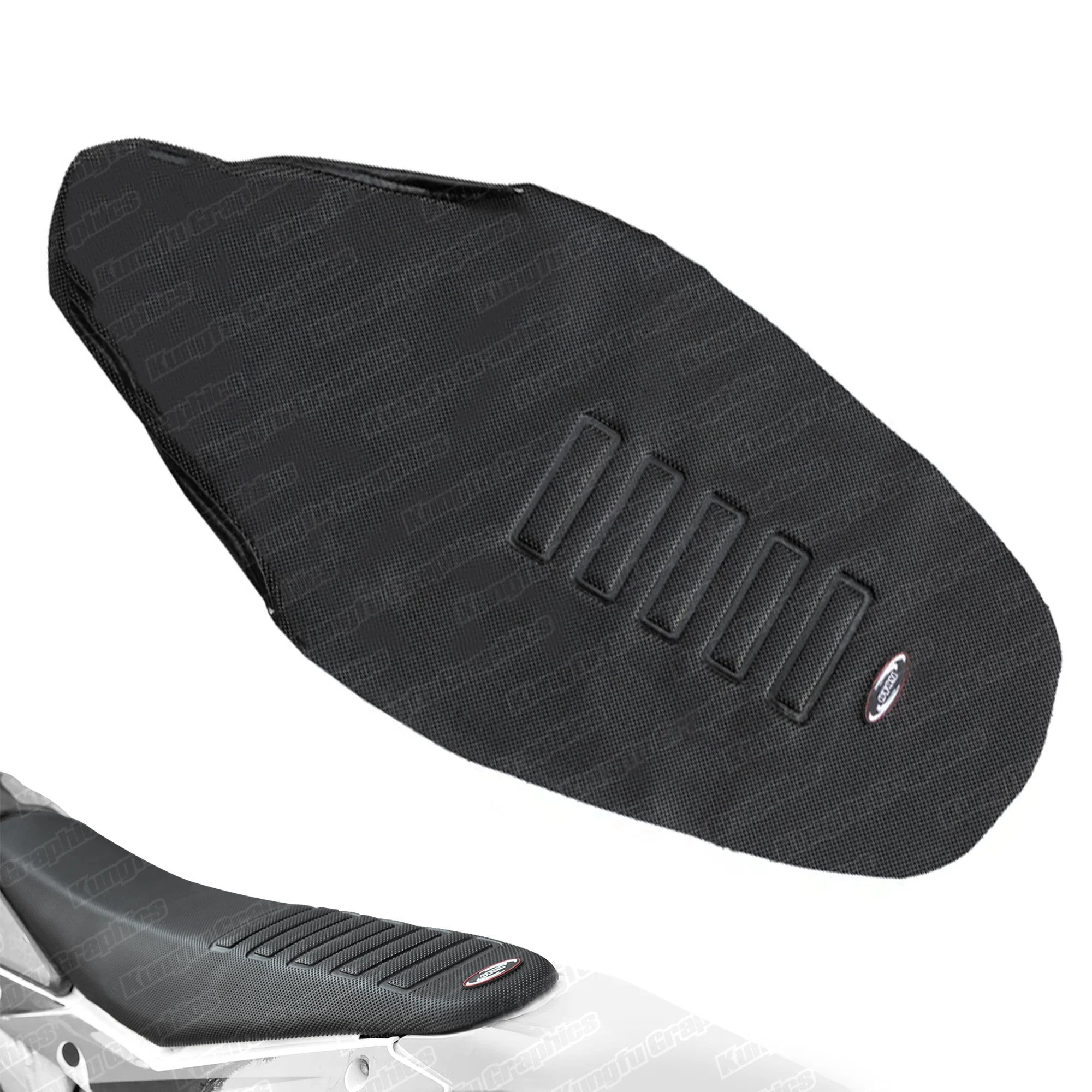 

JY Racing MX Enduro Gripper Seat Cover for Dirt Bike Yamaha WR YZ YZF 250 450 Suzuki RMZ 250 450 CRF Kawasaki KX KXF Seat Pad
