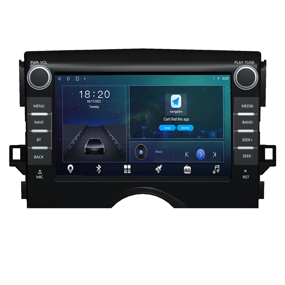 8”For Toyota Reiz 2010-2013 car auto carplay Android GPS navigation touch screen multimeidia player readio wireless head unit