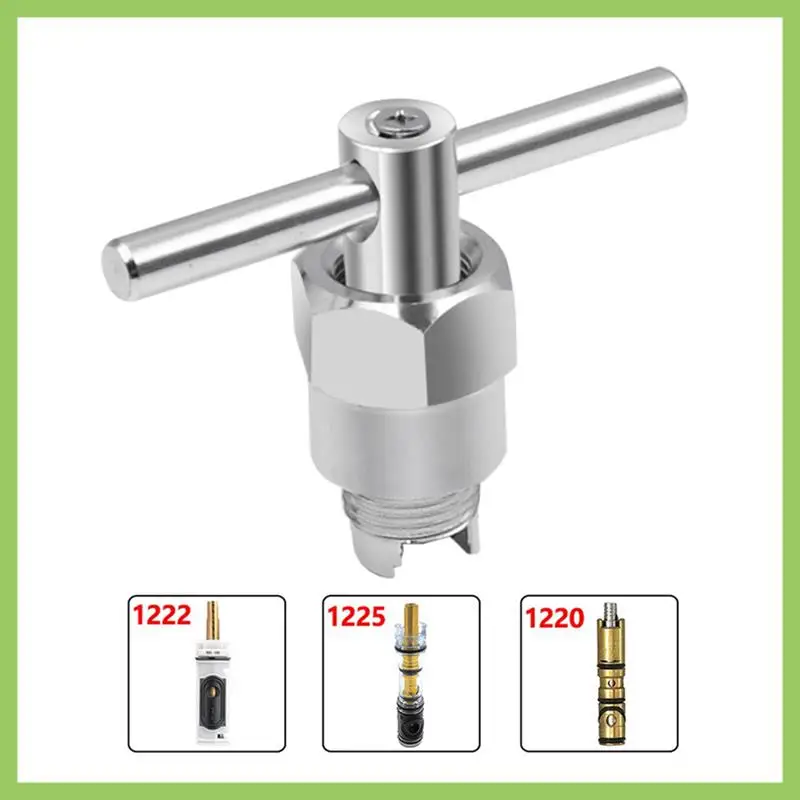

2 PCS 104421 Cartridge Removal Tool Silver Cartridge Puller Compatible With For Moen 1200, 1222, & 1225 Single Handle Cartridges