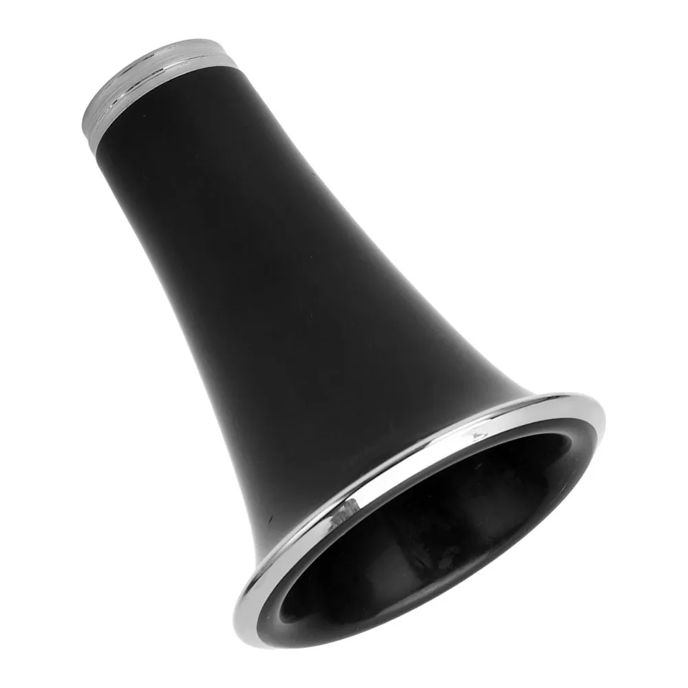 ABS Clarinet Bell Replacement​ Glossy appearance ​Black ​Speaker Horn Tube​ ​Enhanced Sound Quality​ Horn Accessory​