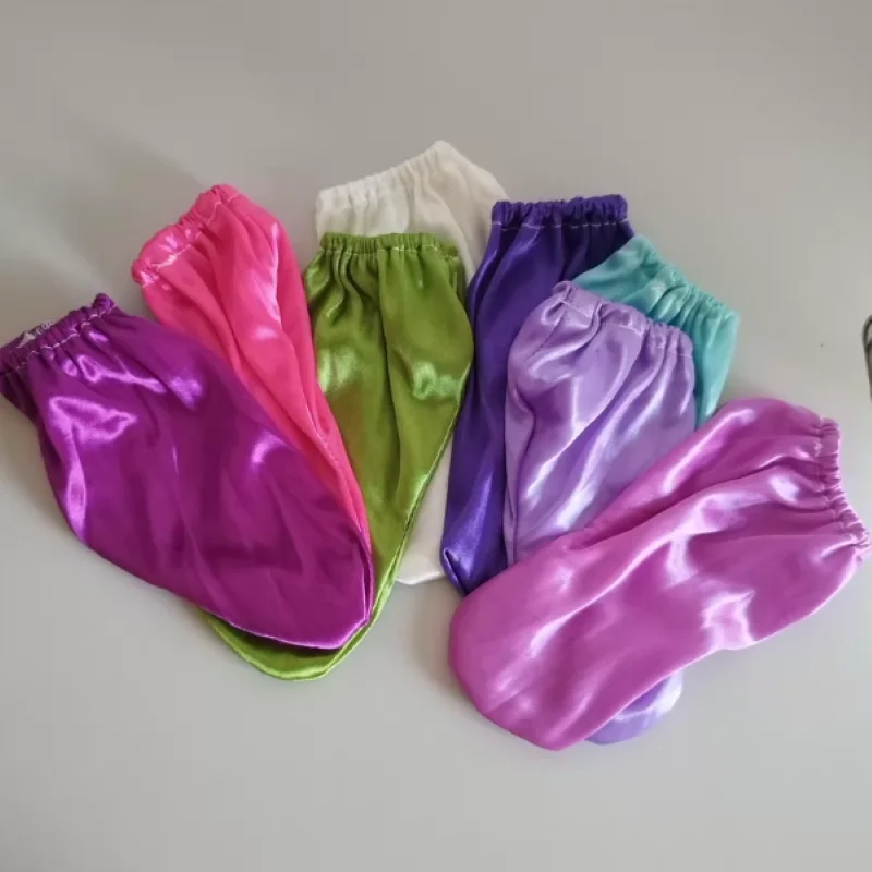 Men's Smooth Ice Silk Satin Boxers Shorts With Sheath Design Home Sleeper Shorts Loose Breathable Soft Silky Underwear