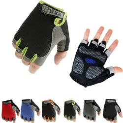 Anti Slip Shock Ademende Half Vinger Handschoenen Mannen Vrouwen Half Vinger Handschoenen Ademend Fietsen Handschoenen Fiets Handschoenen Fiets Handschoenen