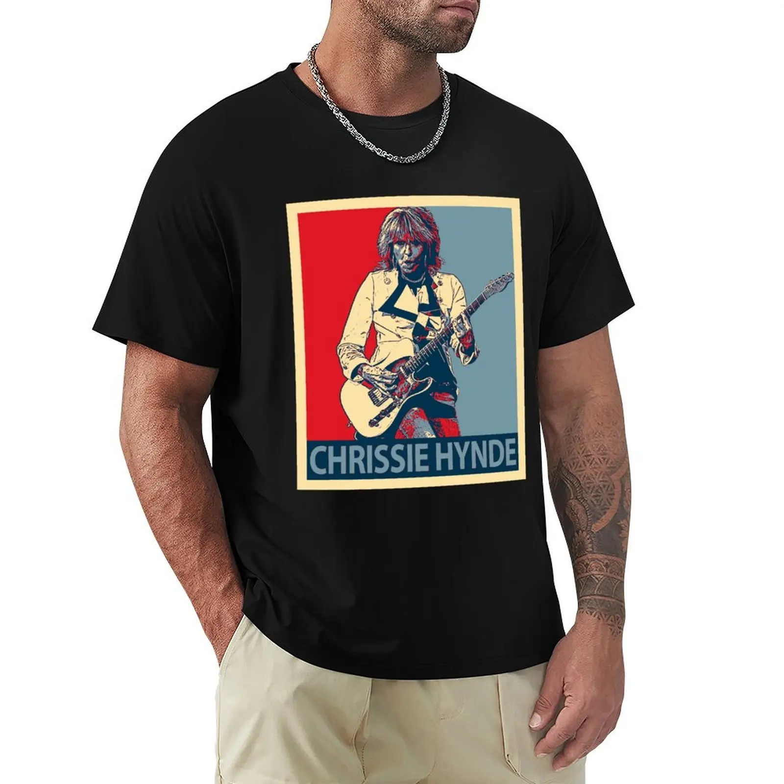 Chrissie Hynde T-Shirt Dry Fit Athletic Short Sleeve Shirt