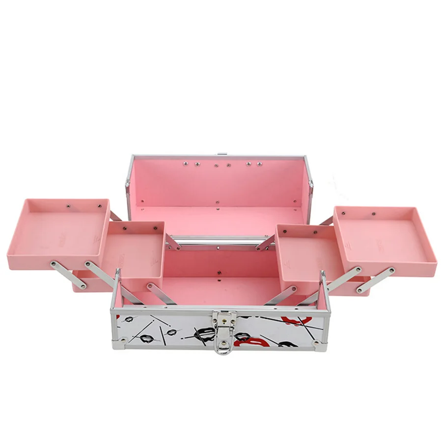 Портативный органайзер для макияжа, женский косметичка, дорожный косметичка, косметичка, коробка для хранения макияжа, органайзер для ювелирных изделий, часов