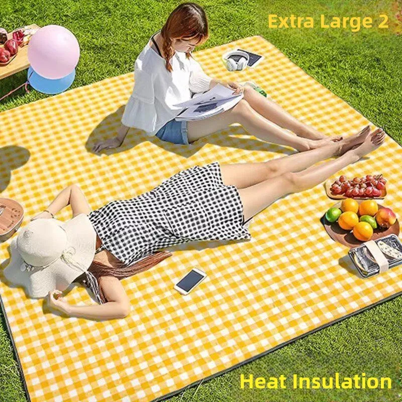 

Утолщенный водонепроницаемый коврик для пикника на открытом воздухе, пляжный коврик для палатки, коврик для кемпинга, походов и путешествий, бренд Fly Blue Valley, материал ПВХ