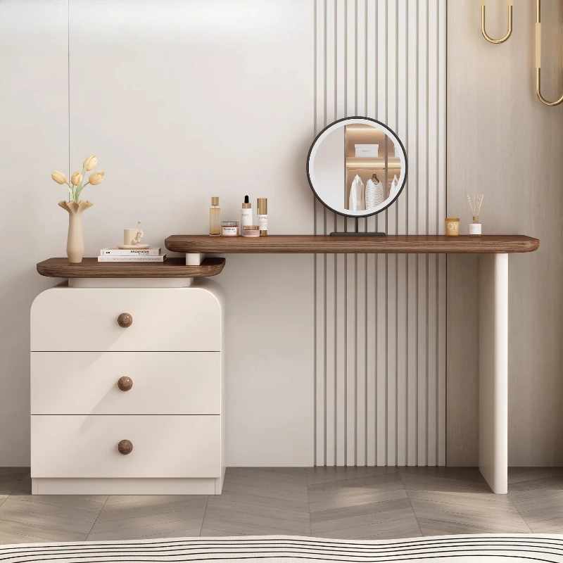 

Drawer Vintage Dressing Table Princess Girls Comfortable Wooden Dressing Table Makeup Woman Moveis Para Casa Home Furniture