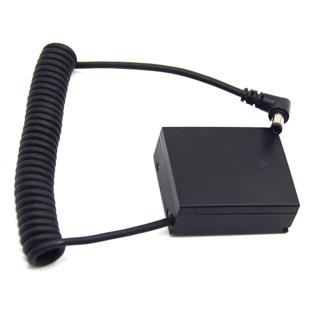 Male Head 5.5x2.5mm to PS-BLH-1 Dummy Battery BLH1 DC Coupler For Olympus Camera EM1 MARK II EM1-2 EM1 Mark 2