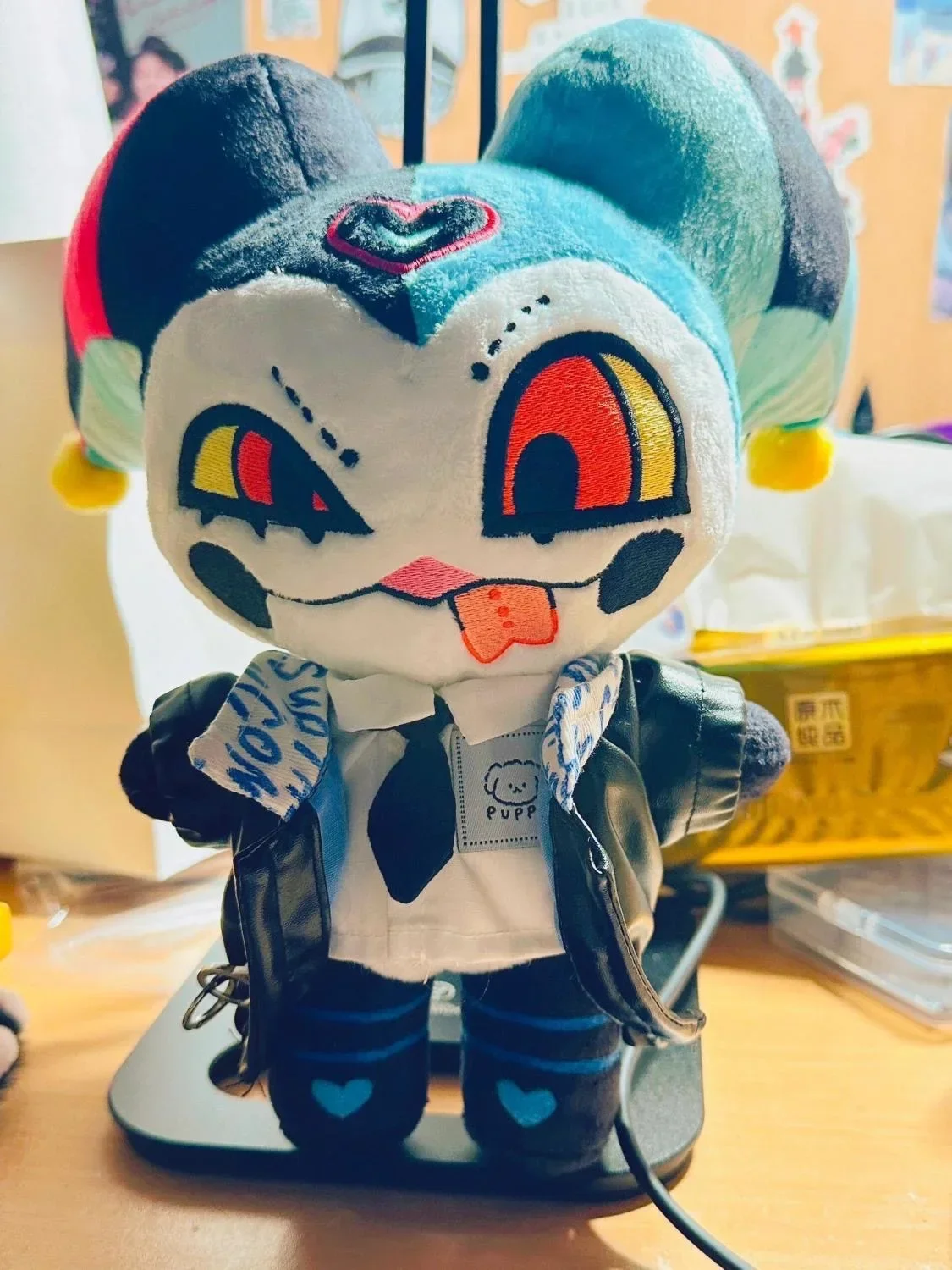 Stuffed 20cm Anime HAZBIN HOTEL Cute Helluva Boss Fizzaro Monster Plush Doll Figures Toy for Kids Adult Dress Up Puppet Gifts