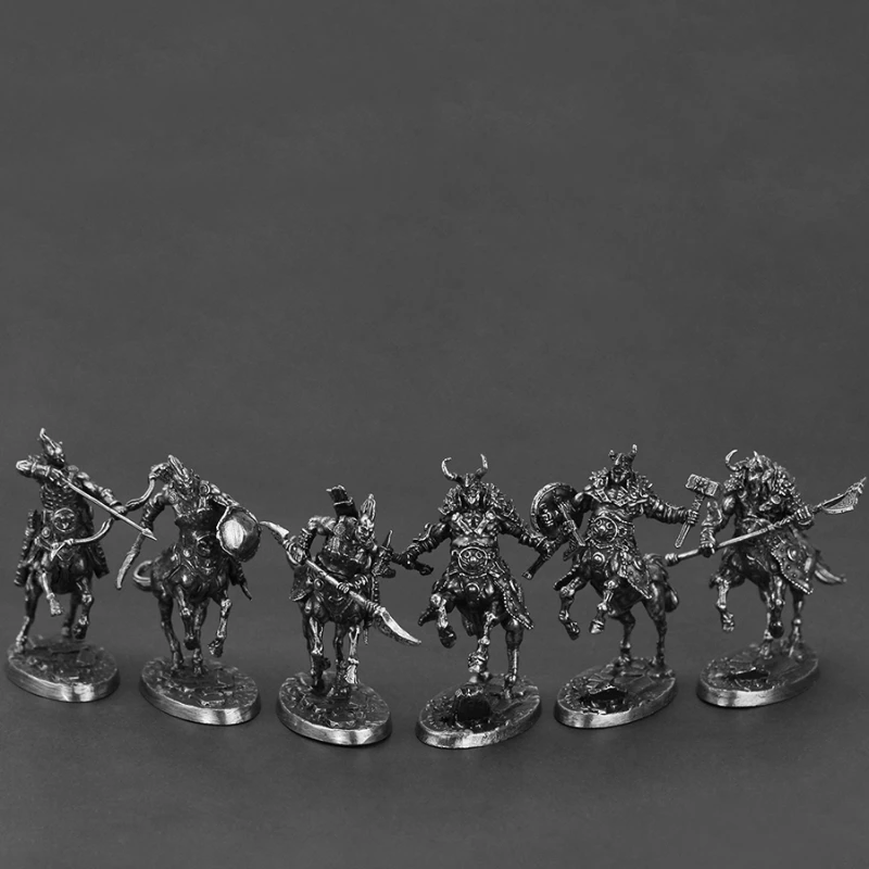 

Metal Centaur Warrior Finished Goods Desktop Board Game Chess Action Figures Toys Model Ornament Accessories Creative Boys Gifts
