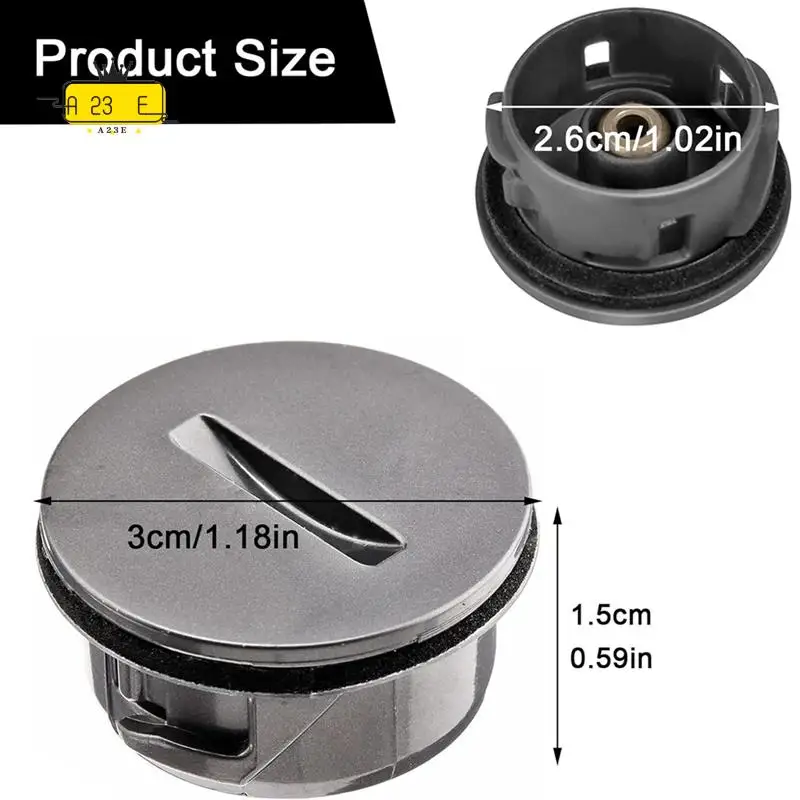 A23E-2 шт. Крышка торцевой стержня щетки для Dyson V6 / DC59 / DC62 / SV03 / SV073 Насадка для беспроводного пылесоса с прямым приводом