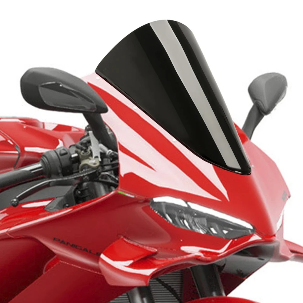 Für Ducati Panigale V4 V4S V4R2025, Motorrad-Windschutzscheibe, Windschutzscheibe, Displayschutzfolie, Verkleidungsabweiser, Höhe, Windabweiser – Detail 3