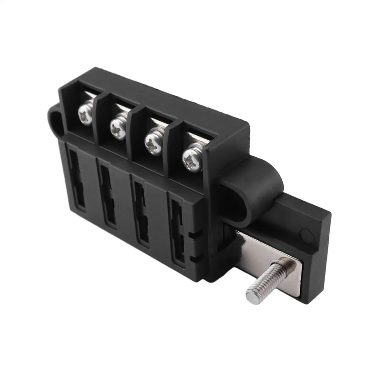 Super Sale Car Boat Fuse Box Holder with 4 Way Blade Fuse Holder Block & Warning Indicator Power Distribution Panel Board