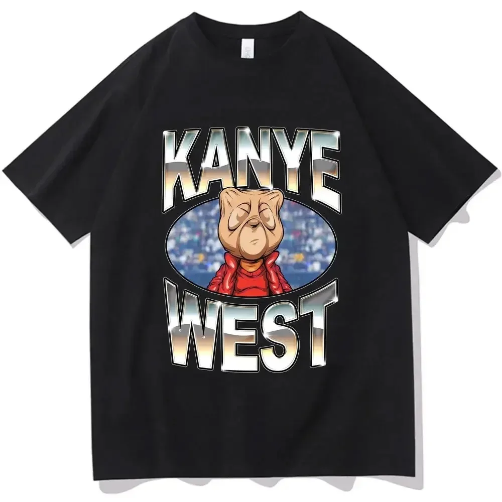 Funny Kanye West Meme T-Shirt Men's Vintage Hip Hop Rap Style Tshirt Men Women Short Sleeve T Shirt Streetwear