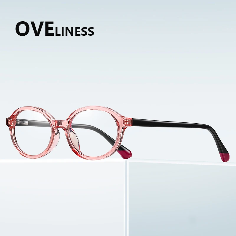 إطارات نظارات واقية للأطفال من الأسيتات للأولاد والبنات إطار نظارات طبية بصرية خفيفة للغاية