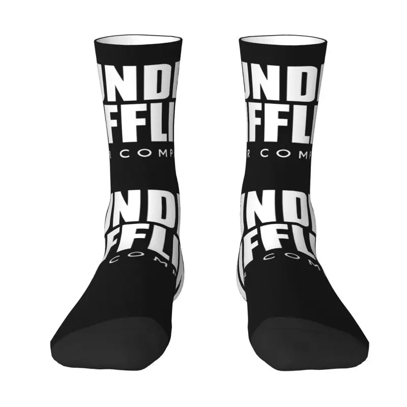 Harajuku The Office TV Show Dunder Mifflin Paper Company Socks Men Women Warm 3D Printed Sports Football Socks