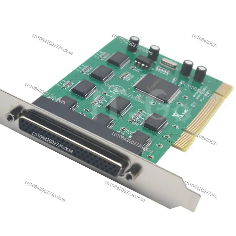 PCI To RS232 Serial Port Card, with One-to-eight Serial Port Lines, 8-port COM Port Expansion Card, 9-pin DB9 Industrial Grade