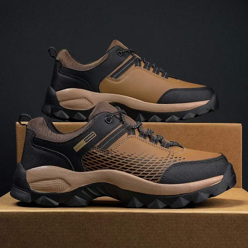 

Men Classic Outdoor Shoes New Sport Walking Sneakers Men’s Hiking Shoes Good Quality Lightweight Roman Casual Sneakers