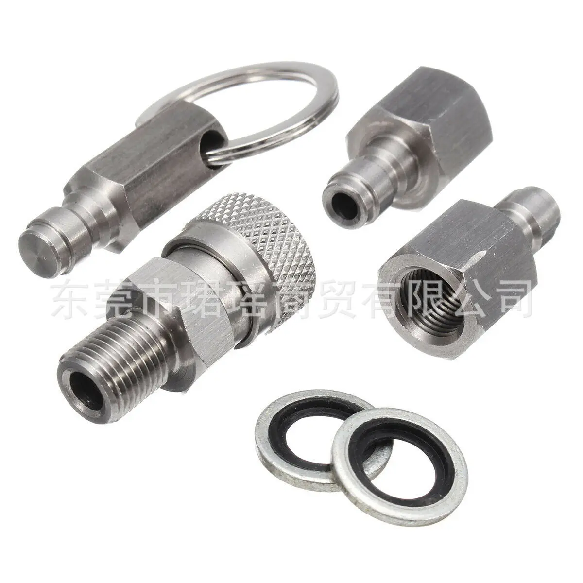 

2set 8mm quick inflation connector combination + pressure measurement plug G1/8 1/8BSPP