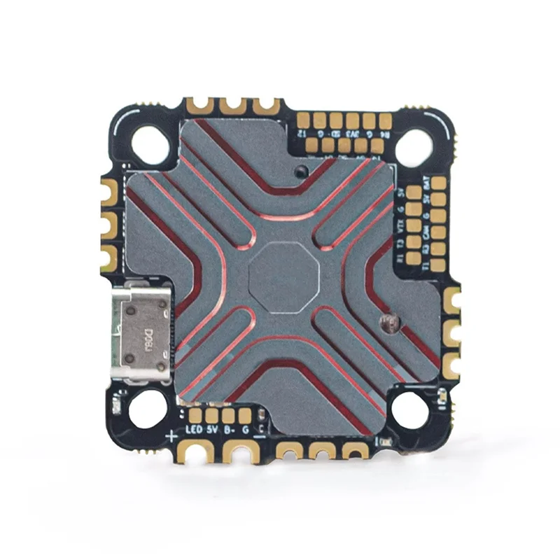 ABFN-F7 40A AIO وحدة تحكم في الطيران ESC لوحة متكاملة 4 ~ 6S ICM42688P مع بالوعة الحرارة ل FPV سباق الطائرات بدون طيار عبور الطائرات