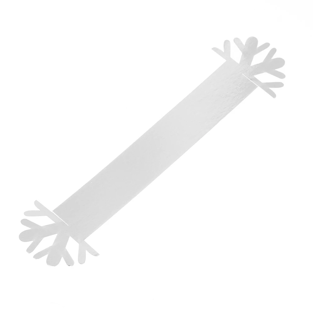 

25 Pcs Disposable Napkin Buckle Banquet Napkins Rings Snowflakes Serviette Buckles