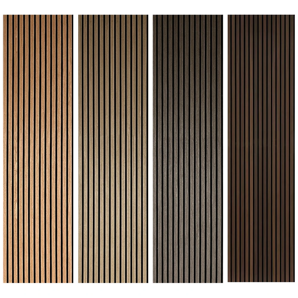 Hot-selling MDF soundproof wood wallboard hotel living room hall bedroom apartment indoor soundproof board