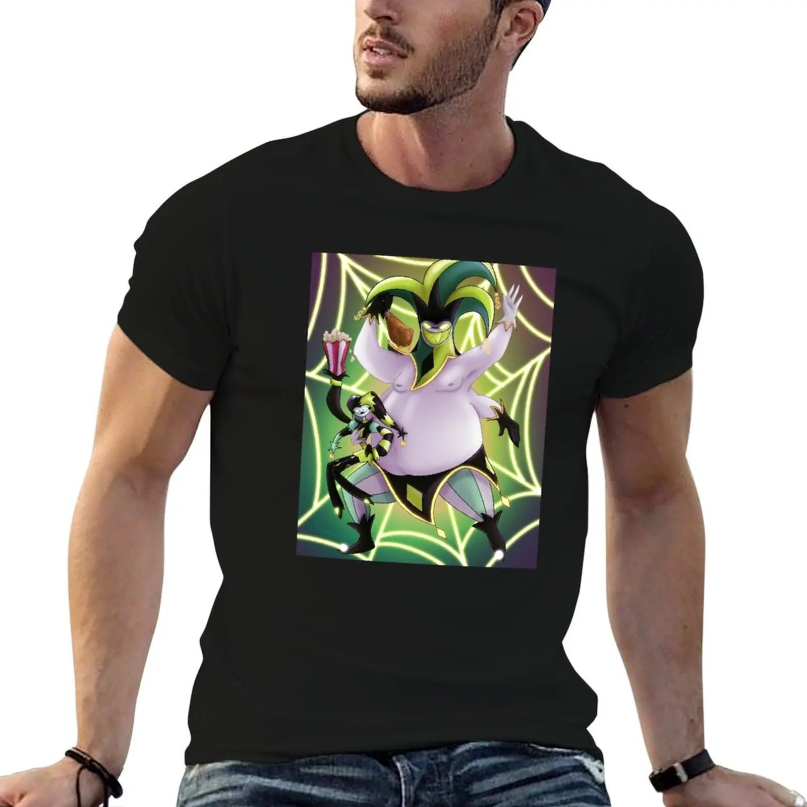 

Mammon & Fizzbot_ Pinup T-Shirt funny t shirts man t shirt man casual graphic t shirts for man T-shirt