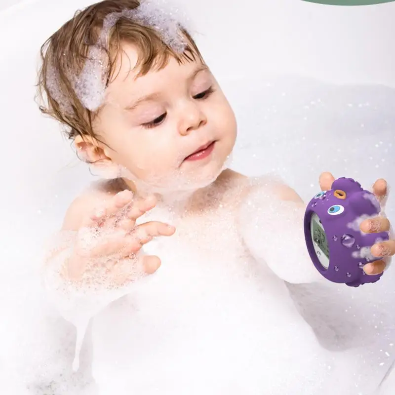 

Bath Water Thermometers Octopus Shape Baby Bath Temperature Toy Floating Thermometers Lcd Display Digital Water Temperature