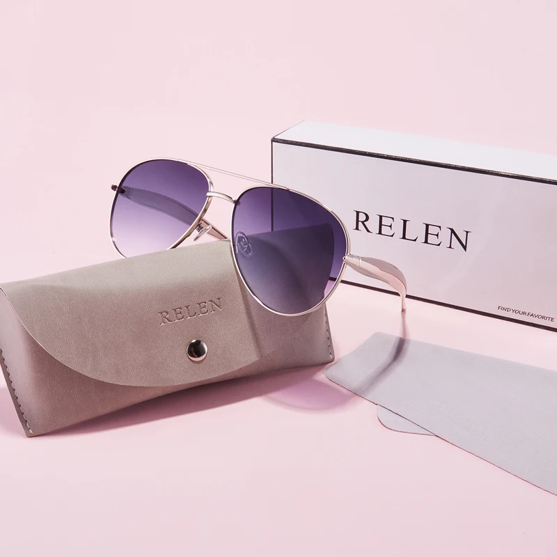 Relen แว่นตาตกแต่งแฟชั่นสำหรับทุกเพศ ดีไซน์ใหม่ไม่ซ้ำใคร แว่นตาทรงนักบินแบบสองชั้น ดีไซน์หรูหราสไตล์เรโทรอเนกประสงค์ ทันสมัย เหมาะสำหรับตกแต่ง ใช้ในชีวิตประจำวัน เป็นของขวัญสุดพิเศษ พร้อมกล่องใส่แว่นและผ้าทำความสะอาด