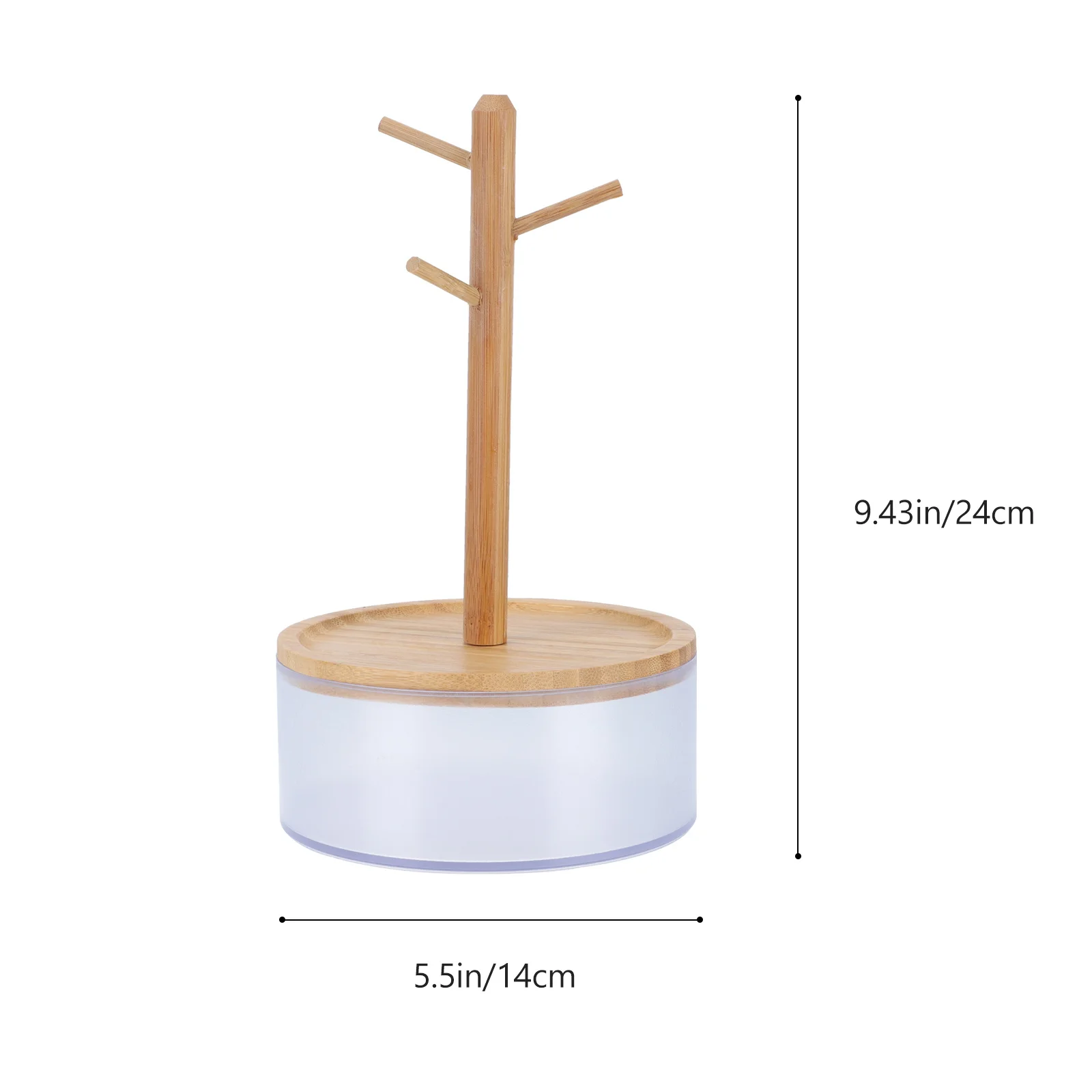 Jewelry Organizer Desktop Storage Rack Necklace Stand Earrings Shelf High Performance Price Ratio Exquisite Shape No Peculiar