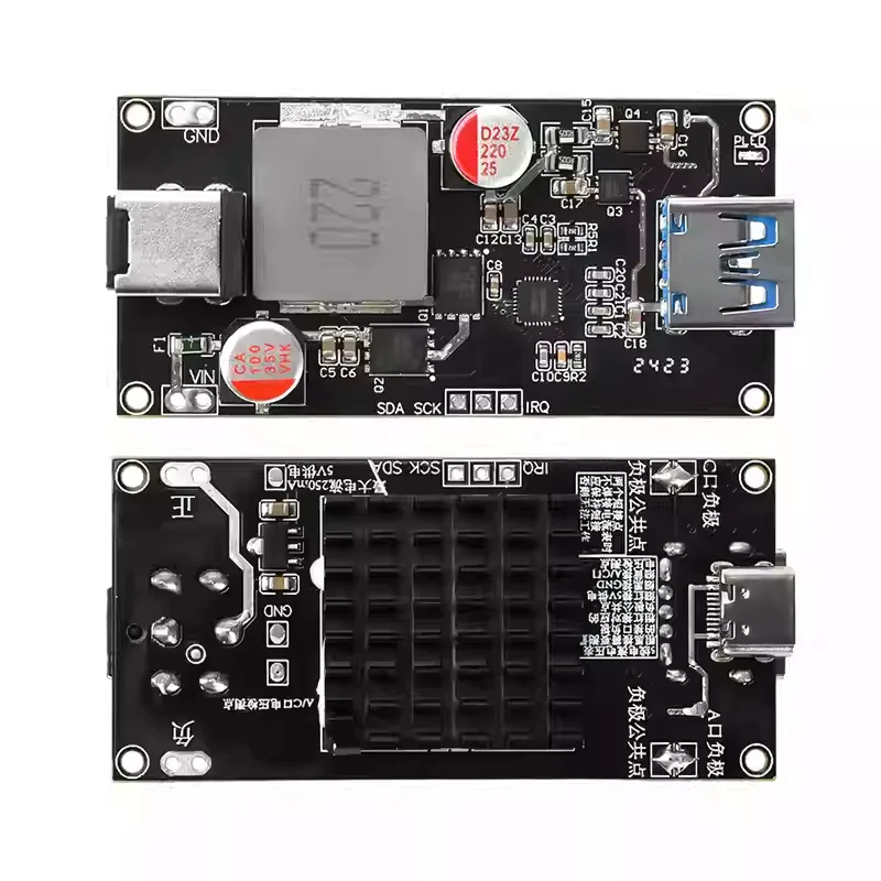 DC6-30V 140W multi-protocol desktop intelligent fast charging module, high-power charger module QC/PD fast charging