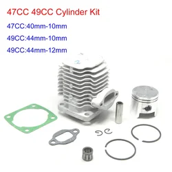 40MM 44MM 10MM 12MM 1E40F-6 1E44F-6 cylinder set For ROBIN NB411 Brush cutter grass trimmer 2 stroke 47CC 49CC Mini Moto