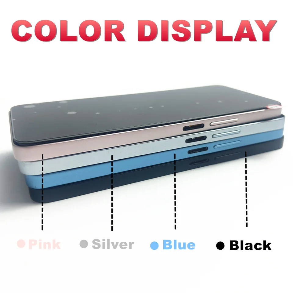 Pantalla de 6.7'' para Huawei Honor 90 Lite LCD CRT-NX1 con táctil y digitizador para Honor X8A LCD con marco CRT-LX1 4