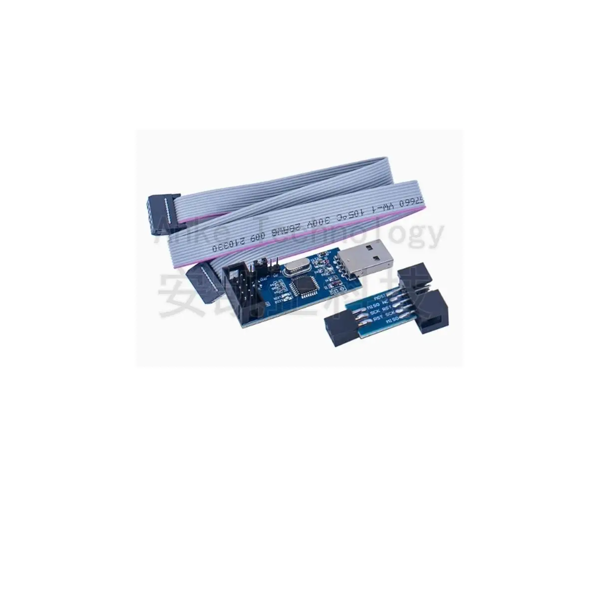 

Без драйверов, с корпусом, однокристальный микроконтроллер AVR 51, кабель загрузки ISP, USBasp, программатор/пальник USBisp