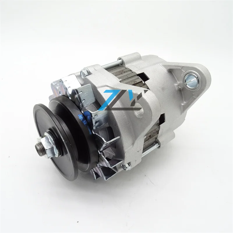 24V 30A 6D95 Excavator PC120 PC200-7 PC200-7 -8 Alternator 6008215580 6008216120 6008216160 0330002860 0330003070 0330005280