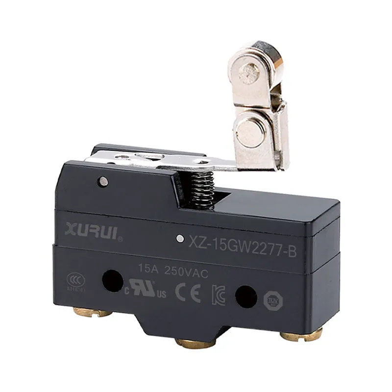 

1 шт. XZ-15GW2277-B винтовая клемма односторонний концевой выключатель роликового рычага