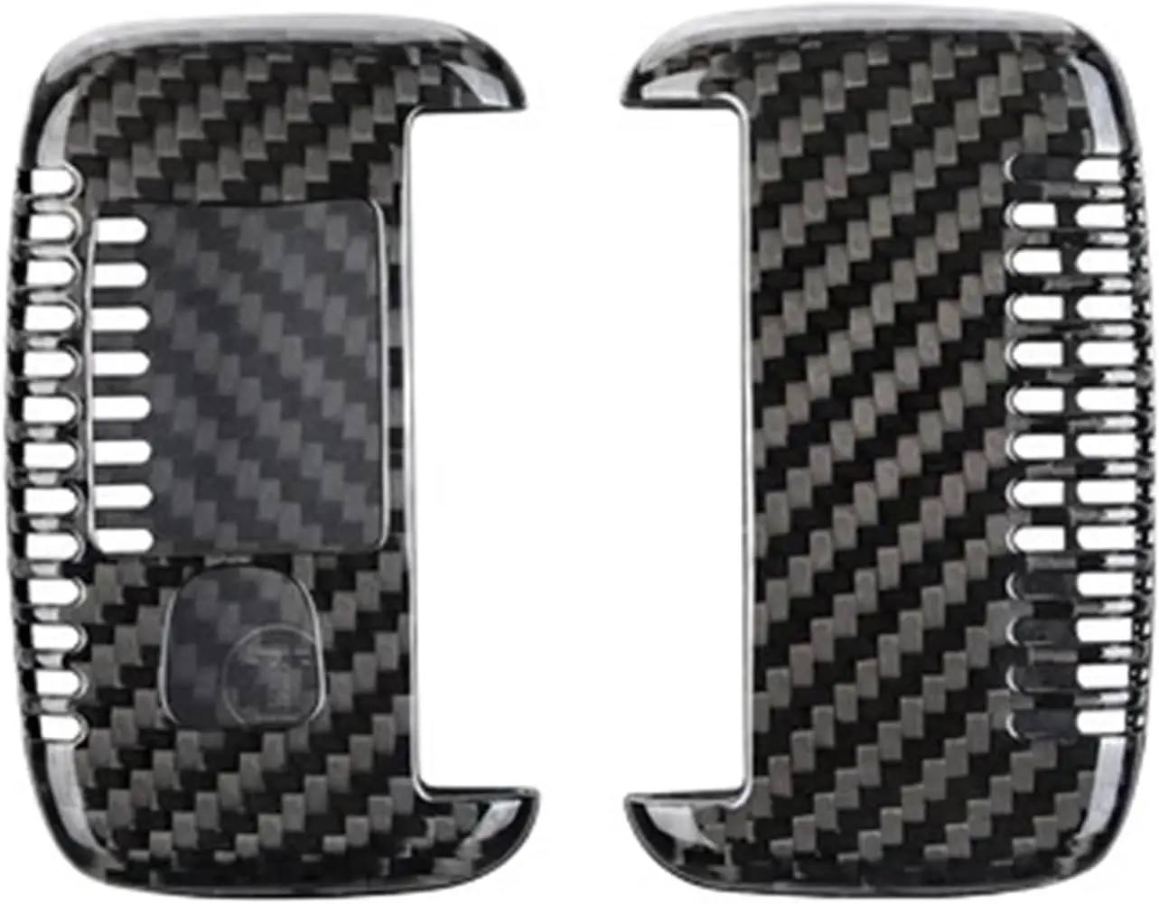 

Carbon Fiber Car Key Case Cover Compatible For Land Rover A9 Range Rover Sport Evoque Freelander 2 Compatible For Jaguar XE XJ X