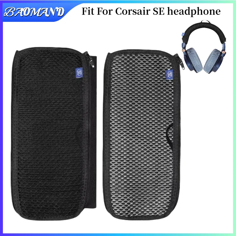 

For Corsair SE Size 240*100mm Breathable Mesh Fabric Protective Headband Cover