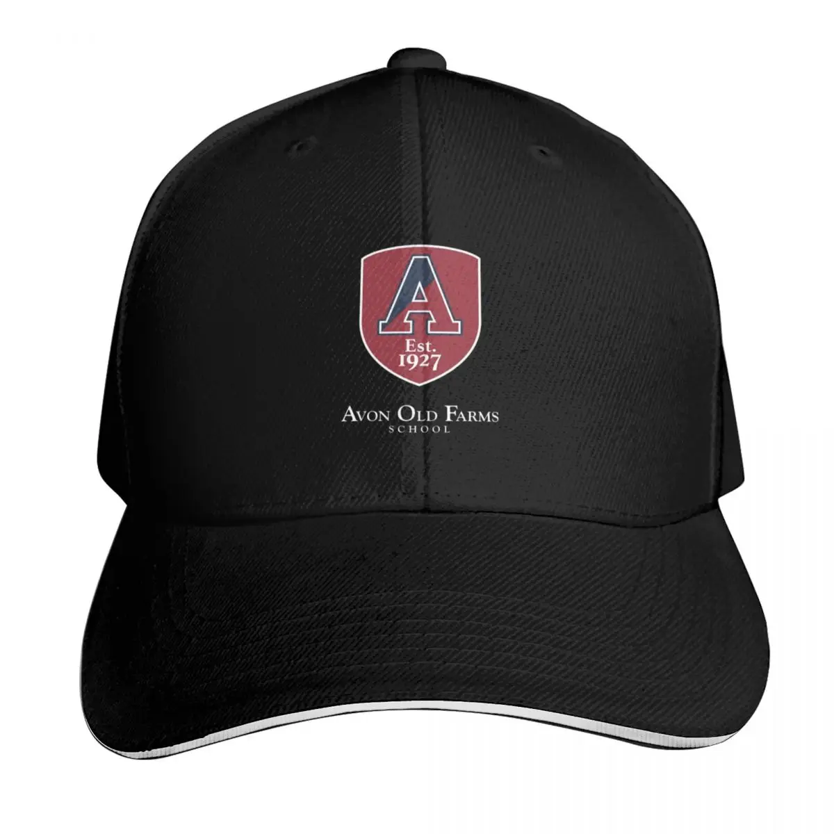 Boné de beisebol retrô com logotipo da escola Avon Old Farms, bonés de luxo, chapéu de chá | -F- |   Chapéu masculino, bonés femininos, masculinos