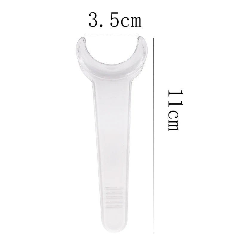 Dental Lip Mouth Opener T-Shape Cheek Retractor Photography Clear Orthodontic Dentistry Materials