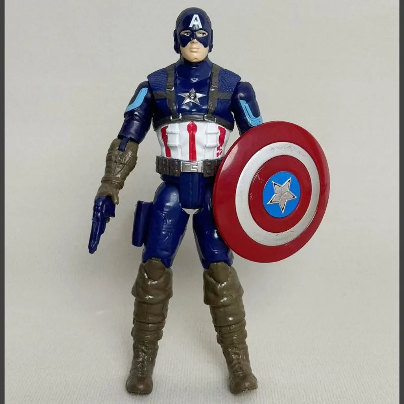 Marvel Comics The Avengers Action Doll Set Hulk Thanos Spider-Man Iron Man Captain America Collection Model Toy Gifts. - view 4