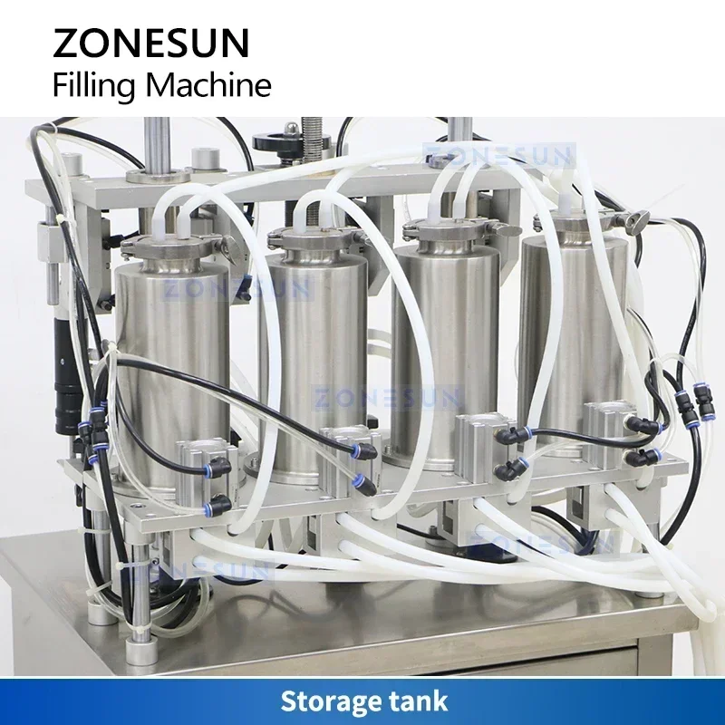 

Zonesun Vacuum Bottle Filler Vacuum Filling Machine Perfume Bottle Filling Machine ZS-YTZL4S