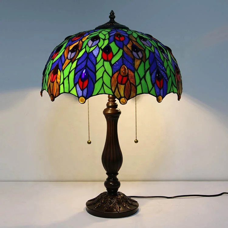 16Inch 4Colors  Table Lamp Traditional Craftsmanship Suitable for Elegant Home Decoration Home Table Lamp