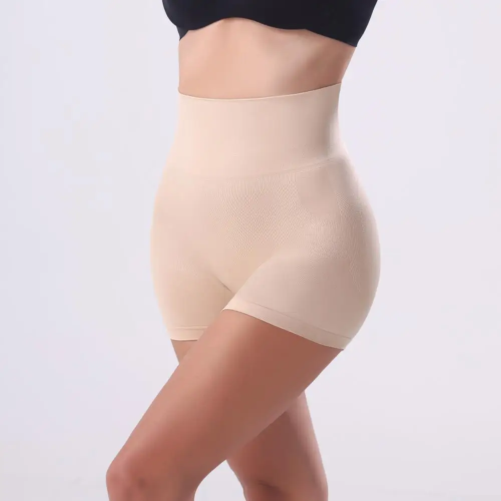 ZHAN BEAUTY SH0013 Mid Waist Mid Thigh Seamless Shaping Shorts