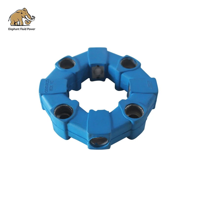 

High quality engine connection glue blue coupling for 12AS style hydraulic pump