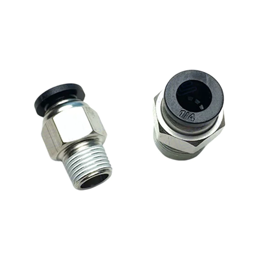 PC Pneumatic Quick Connector NPT1/8 NPT1/4 NPT3/8 NPT1/2 External Thread Inch Pipe 5/32 