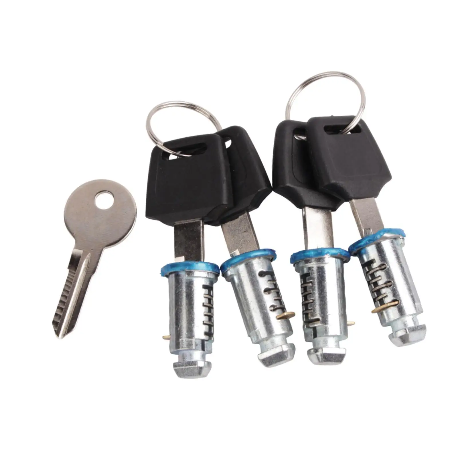 Roof Rack Locks Car Roof Rack Cargo Cross Locks and Key Kit Replacement Locks Keys Detachable Accessory Cargo Bar Lock with Key