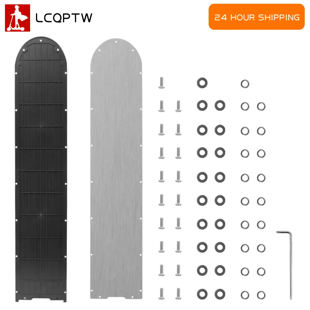 Battery Bottom Cover for Xiaomi 4 Pro 4Pro Electric Scooter Stainless Steel Plastic Chassis Protective Case Replacement Parts