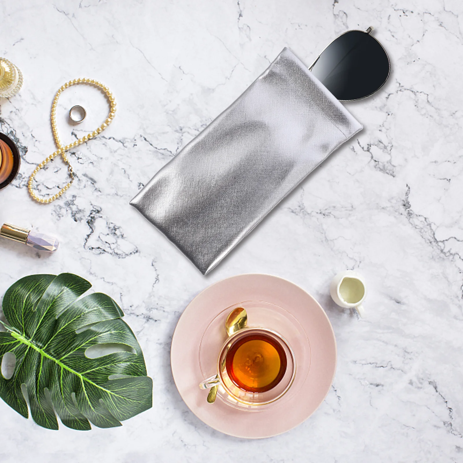 

3Pcs Eyeglasses Pouch Wear-Resistant Glasses Holder Compact Portable Sunglasses Case Organizer for Small Gadgets Jewelry Mobile