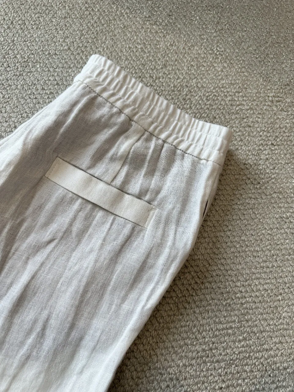 Old Money2026 Spring Summer Men   Style Linen No Iron Elastic Waist Drawstring Casual Solid Color Running Shorts